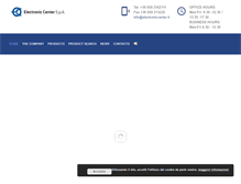 Tablet Screenshot of electroniccenter.it